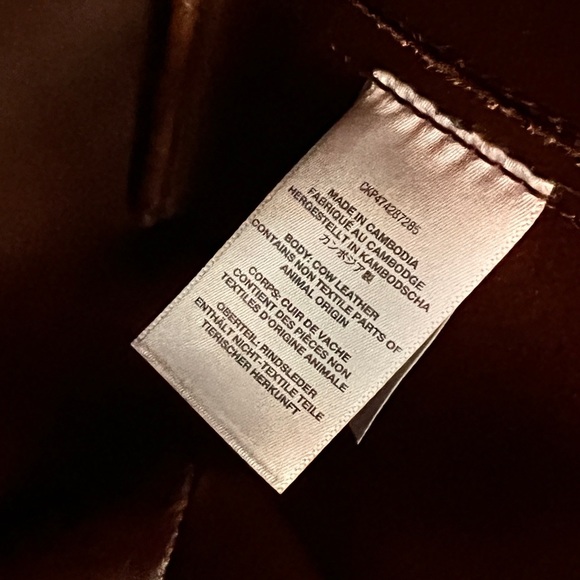 Madewell Transport Bucket Tote Mahogany leather shoulder strap crossbody - Picture 12 of 17